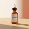 Sonist Glow Drops amber dropper bottle