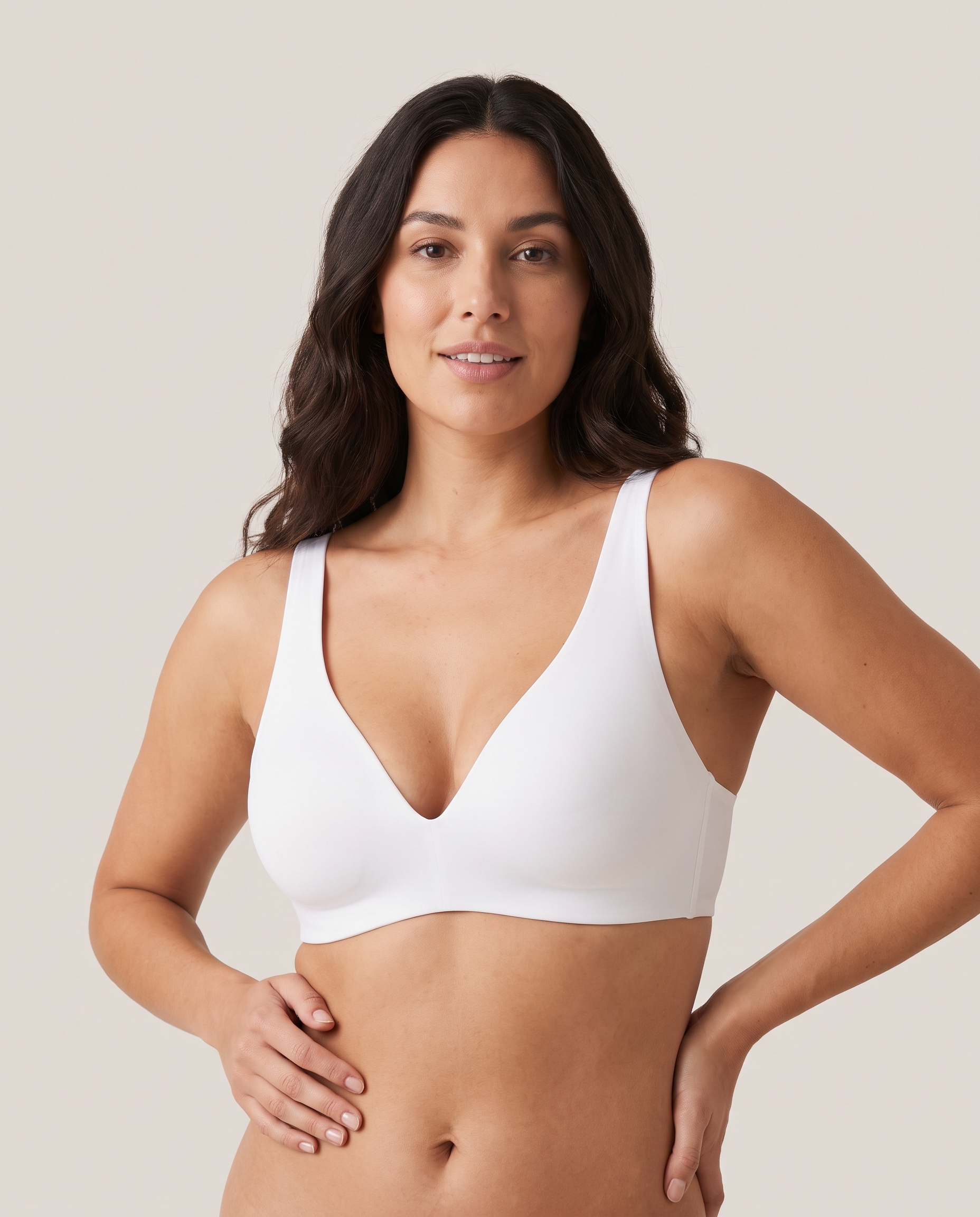 Sonist Jelly Bra in white